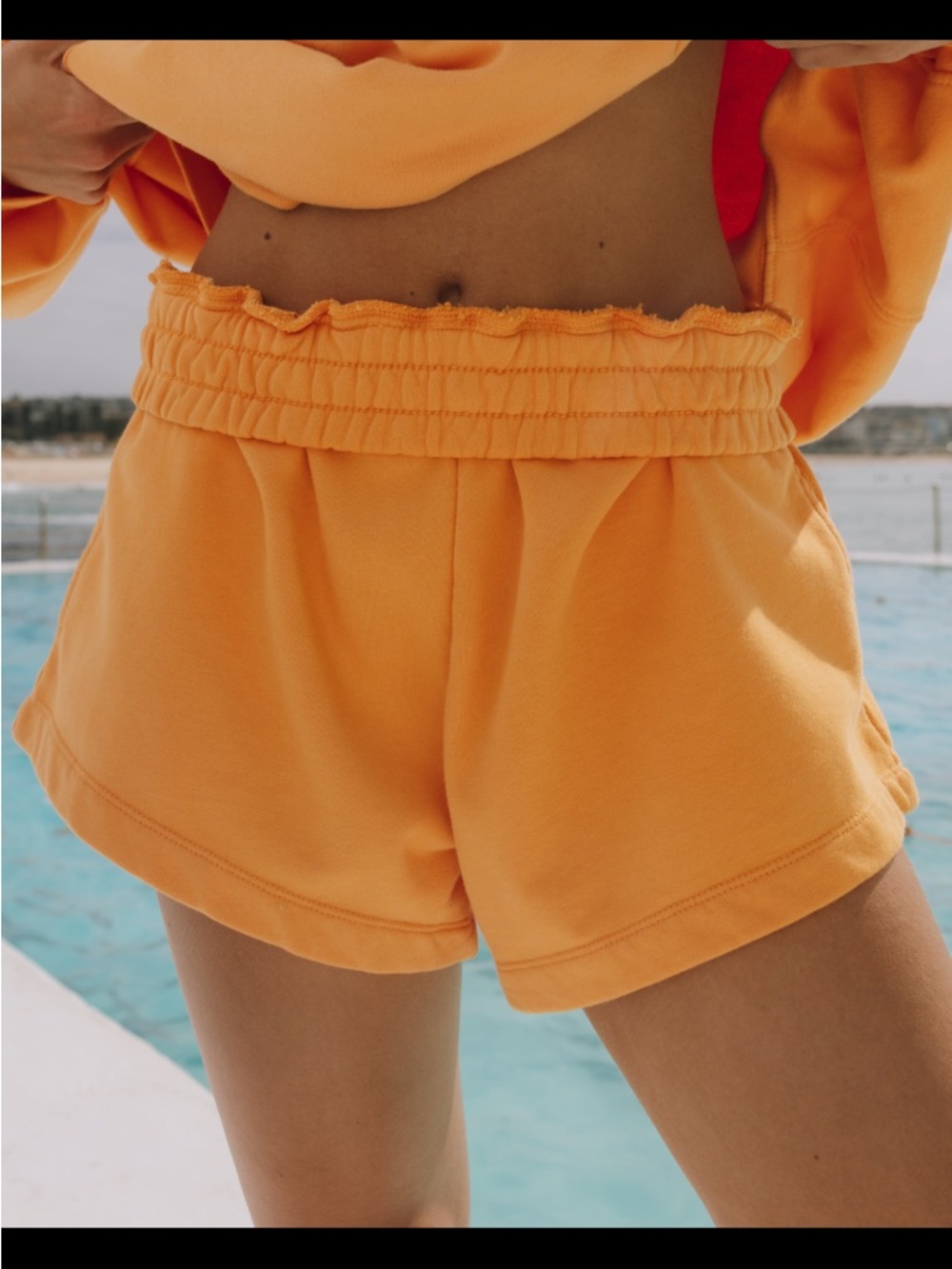 Daily Drills Super Shorts - Color Tajín Orange Size M/L NWT - Picture 9 of 9